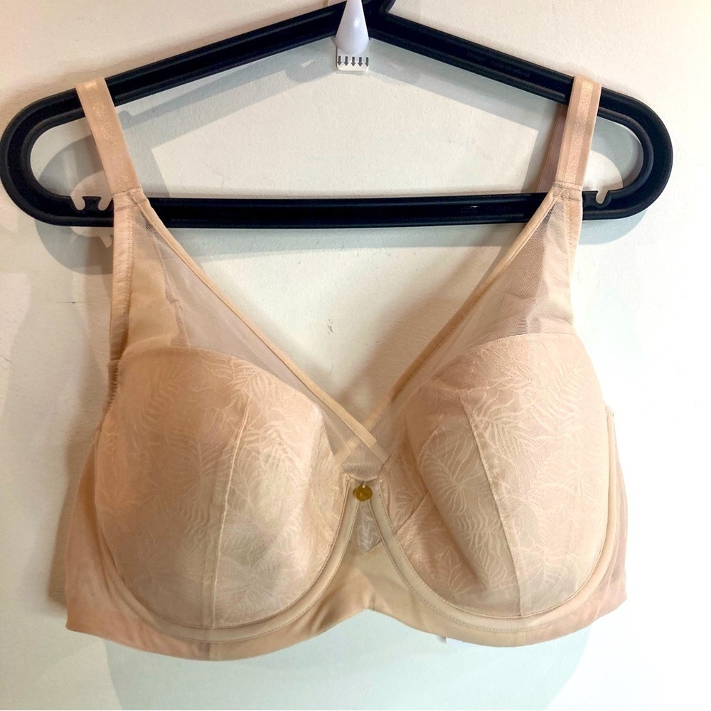 UNDERSTANCE SZ 36DDD Ivy Smooth Lace Full Coverage Lightly Padded Underwire  Bra